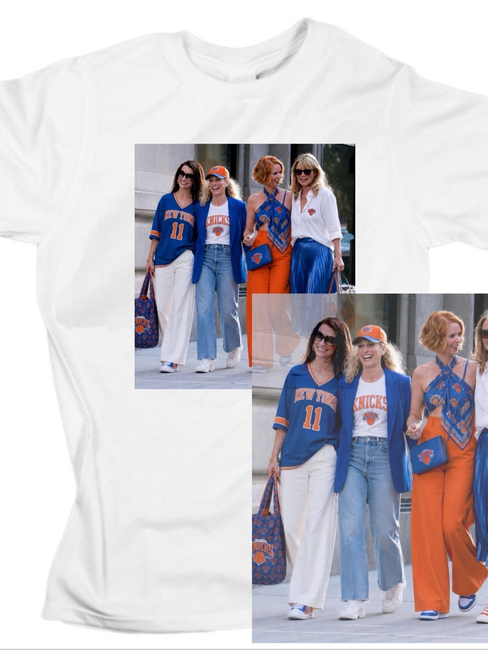 Sxe In The City ladies wearing NY Knicks apparel